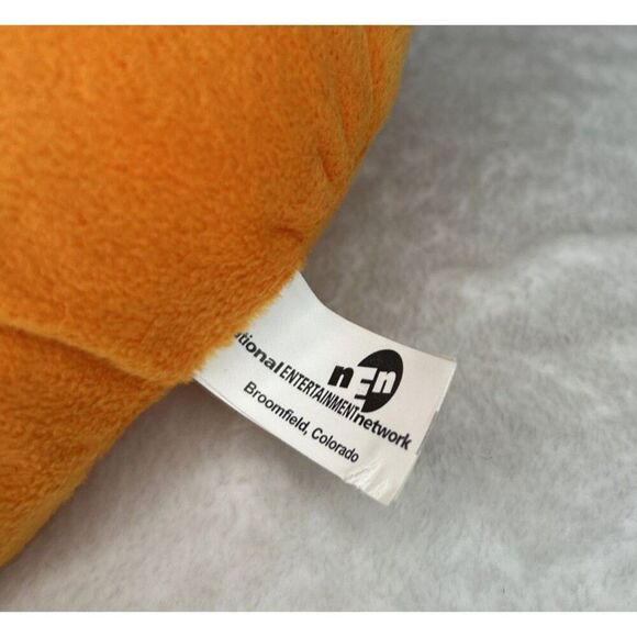 Sugar Loaf Orange Plush Animal Rock Guitar Checkered Glasses 10" Toy Stuffed - Picture 6 of 6